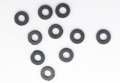ITEM #SNORKELBLINDCAPSEAL: BLIND CAP SEAL FOR SHEAFFER SNORKELS (SET OF 10). SOFT MATERIAL. NEWLY MANUFACTURED.